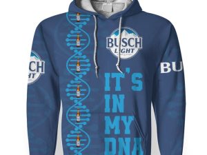 Busch Light It's In My DNA-3D Unisex Hoodie - Image 1