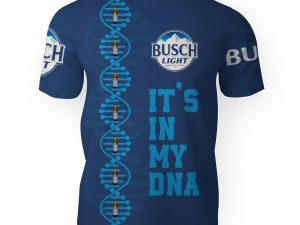 Busch Light It's In My DNA-3D Unisex T-Shirt - Image 1