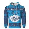 Busch Light Merry Christmas Unisex Gift Fan-3D Unisex Hoodie - Image 1