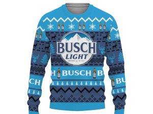 Busch Light Shirts Beer Vintage Logo-3D Sweatshirt - Image 1