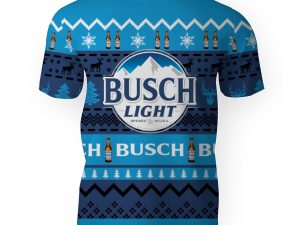 Busch Light Shirts Beer Vintage Logo-3D Unisex T-Shirt - Image 1