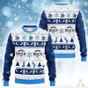 Busch Light Ugly Christmas Sweater With Full Size Holiday Gift - Image 1