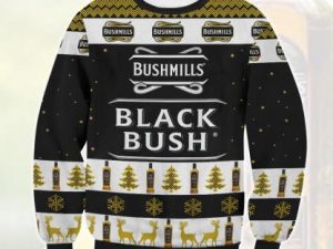 Bushmills Black Bush Ugly Christmas Sweater - Image 1