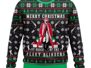 By Order Of The Peaky Blinders Ugly Christmas Sweater - Image 1