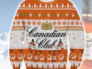 Canadian Club Ugly Christmas Sweater - Image 1