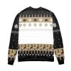 Canadian Club Whisky Snowflake Pattern Ugly Christmas Sweater - Image 2