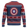 Captain America Ugly Christmas Sweater Holiday Gift Holiday Gift - Image 2