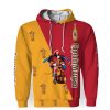 Captain Morgan And Pattern Logo-3D Unisex Hoodie - Image 1