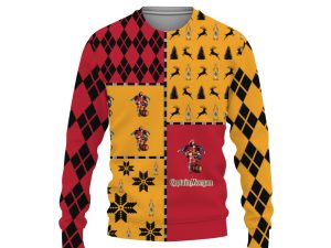 Captain Morgan Merry Christmas And -3D Sweatshirt - Image 1