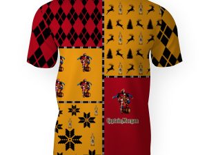 Captain Morgan Merry Christmas And -3D Unisex T-Shirt - Image 1