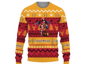 Captain Morgan Shirts For Men With Vintage For Sale-3D Sweatshirt - Image 1