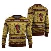 Captain Morgan Snowing Christmas Ugly Christmas Sweater - Image 1