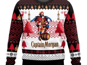 Captain Morgan Ugly Christmas Sweater Holiday Gift Holiday Gift - Image 1