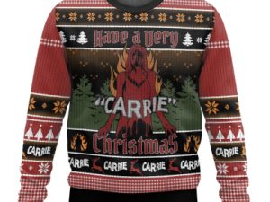 Carrie White Carrie Ugly Christmas Sweater - Image 1
