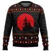 Castlevania Creepy Castle Ugly Christmas Sweater - Image 1