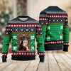 Cat Christmas Snow Window Ugly Christmas Sweater - Image 2