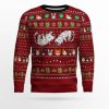 Cat Light Ugly Christmas Sweater - Image 1