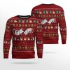 Cat Light Ugly Christmas Sweater - Image 2