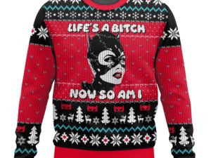 Catwoman Ugly Christmas Sweater - Image 1
