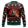 Catzila Ugly Christmas Sweater - Image 1