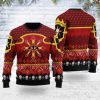Chaos Reigns Khorne Iconic Ugly Christmas Sweater - Image 2