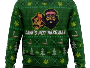 Cheech And Chong Ugly Christmas Sweater - Image 1