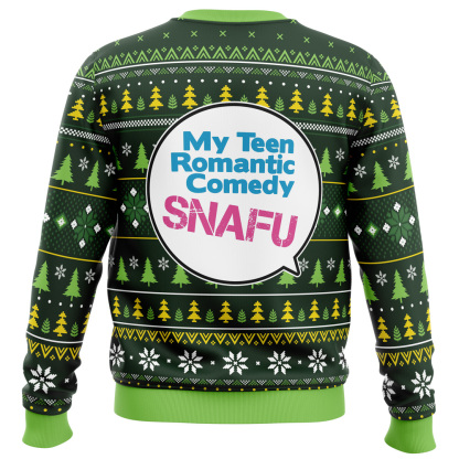 cheer up dude my teen romantic comedy snafu ugly christmas sweater 2 Cheer Up Dude My Teen Romantic Comedy Snafu Ugly Christmas Sweater - Image 2