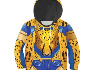 Cheetor Kid Costume Cosplay Hoodie Sweatshirt T-Shirt 1 - Image 1