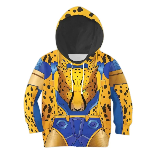 Cheetor Kid Costume Cosplay Hoodie Sweatshirt T-Shirt 1 - Image 1