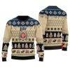 Chevron Pattern Miller Lite Christmas Ugly Christmas Sweater - Image 1