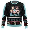 Chibi Avatar The Last Airbender Ugly Christmas Sweater - Image 1