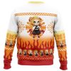 Chibi Christmas Kyojuro Rengoku Slayer Ugly Christmas Sweater - Image 2