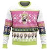 Chibi Christmas Mitsuri Kanroji Slayer Ugly Christmas Sweater - Image 1