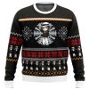 Chibi Christmas Muzan Kibutsuji Slayer Ugly Christmas Sweater - Image 1
