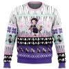 Chibi Christmas Shinobu Kocho Slayer Ugly Christmas Sweater - Image 1