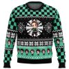 Chibi Christmas Tanjiro Kamado Slayer Ugly Christmas Sweater - Image 1