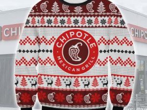 Chipotle Ugly Christmas Sweater - Image 1