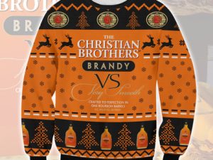 Christian Brothers Brandy Ugly Christmas Sweater - Image 1