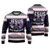 Christian Has Your Back Jiu Jitsu Ugly Christmas Sweater - Image 1