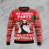 Christian Party Ugly Christmas Sweater Thankgiving Gift Men Women - Image 1