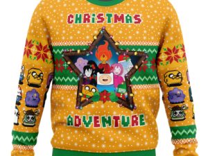 Christmas Adventure Adventure Time Ugly Christmas Sweater - Image 1