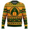 Christmas Aquaman Comics Ugly Christmas Sweater - Image 1