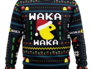 Christmas Arcade Pac Man Ugly Christmas Sweater - Image 1