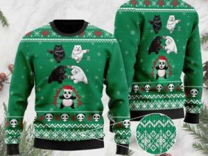 Christmas Bears Transformation For Bears Ugly Christmas Sweater - Image 1