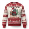 Christmas Black Cat Ugly Christmas Sweater Its Fine Im Fine Everything - Image 1