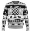Christmas Chess Board Games Ugly Christmas Sweater - Image 1