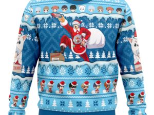 Christmas Delivery Gintama Ugly Christmas Sweater - Image 1