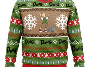 Christmas Doug Nickelodeon Ugly Christmas Sweater - Image 1