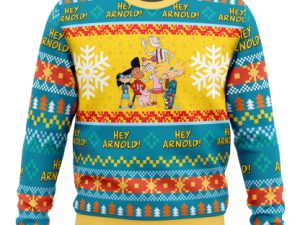 Christmas Hey Arnold Nickelodeon Ugly Christmas Sweater - Image 1