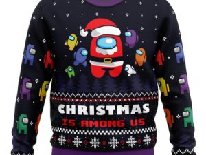 Christmas Is Among Us Ugly Christmas Sweater - Image 1